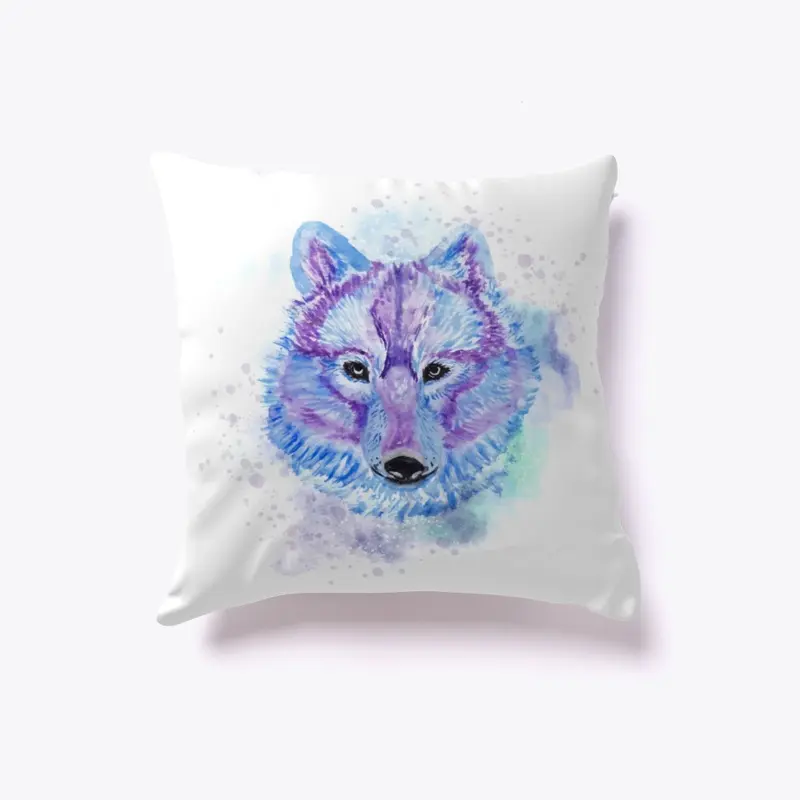 Wolf Pillow